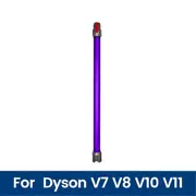 Extension Wand for V7 V8 V10 V11 V15 Vacuum Cleaner Quick Release Extension Rod Tube Straight Conductive Tube B Purple