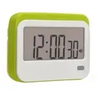 (Green)Large Digits Digital Timer Alarm Clock Mute Small Digital Kitchen UO