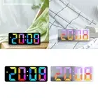 Digital Alarm Clock Bedside Clock Snooze Mode Easy to Set 12 Hour/ Memory