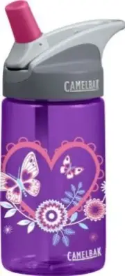 CamelBak eddy Kids Back to School Water Bottle, Narwhal, 0.4-Liter