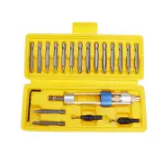 20Pcs Half Time High Speed Steel Drill Driver Double Use Screwdrivers Head