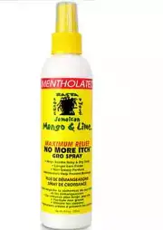 JAMAICAN MANGO & LIME MAXIUM RELIEF NO MORE ITCH GRO SPRAY 8OZ