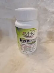 ✨️VHR Vital Health Remedies Iron+ Immune Boosting Formula with Vitamin C B12✨️