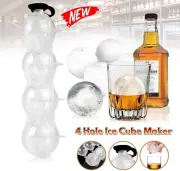 Large Silicone Ice Cube Tray Whiskey Ice Ball Maker Sphere Ice Mold Round Mould
