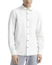 Peserico Garment Dyed Corduroy Button Front Shirt