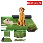 Customizable Artificial Grass for Dogs - 1.38in Soft Turf for Potty Solutions