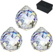 Crystal Prism Ball Rainbow Maker Feng Shui Hanging Prisms Window Suncatcher, 40M