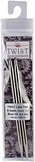 [ChiaoGoo] Needle Tips 5 inch (13cm) for Twist Red Lace Interchangeable Set Size US 10.75 (7mm) 7505-10.75