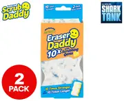 Scrub Daddy Eraser Daddy 10x with Scrubbing Gems 2pk