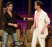 Colin Farrell and Rainn Wilson Historic Television Old Photo 5