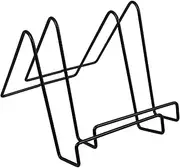 DOITOOL 2Pcs Iron Display Stands Versatile Easel Holders for Pictures Cookbooks and Decorative Plates for Home Office Weddings and Events