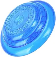 Pet Doggy Toy Chewing Toys for Dogs Outdoor Dog Toys Dog Throwing Disc Puppy Bite Disc Toy UFO Toy Dogman Toys Dog Chewing Toy Interactive Dog Toy Flyer Dog Toys Blue