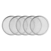 5 Pack Stainless Steel Sprouting Lid Mesh Strainer Kit for Mason Canning Jars