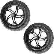 Oshhni 1 Pair Balance Bike Wheels Bicycle Wheels Non Inflatable Children Birthday Gift Parts Sports Maintenance Versatile Training