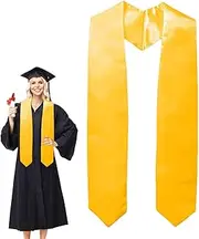 [Generic] Graduation Stole Sash - Unisex Satin Grad Sash, Graduation Scarf | 62in Satin Graduation Shawl, Grads Matter Stole Equipment for Student Grad Day Academic Graduate Photography