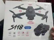 S118 Drone with 4k Professional Dual Camera 5G WIFI 360 Obstacle Avoidance FPV B