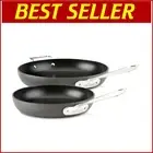 Elegant 2-Piece Nonstick Fry Pan Set – Induction Safe, Dishwashing Effortless