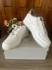 Size 5.5 (GS) Nike Air Force 1 Low LV8 Playful Print