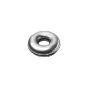 Redback Welded Donut - 360 Degree Bend 89mm 3-1/2" Gauge 12g 2.0mm Mild Steel