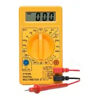 40508 Digital Multimeter Diode & Transistor Tester AC DC Volt Test Voltmeter,...