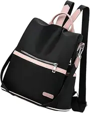 [TOGEVAL] Casual Bag Shoulder Bag Backpack in One Large Capacity Anti-theft Waterproof for Students University Office