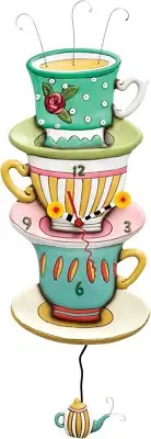 Allen Designs - Spot of Tea Wall Clock - P1502
