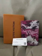Louis Vuitton PINK Monogram SURFIN Pocket Organiser Wallet NEW AUTHENTIC LV