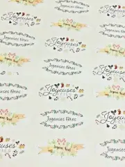 Joyeux Noel French Christmas Stickers Labels for Cards Festive Craft X5125FR17