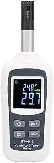 Temperature and Humidity Meter, MT-913 Thermometer Hygrometer Mini LCD Digital Temperature and Humidity Meter Tester