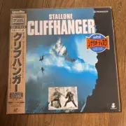 Cliffhanger Renny Harlin Sylvester Stallone LD Laserdisc with Obi from Japan