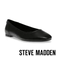 在飛比找momo購物網優惠-【STEVE MADDEN】VALISA 素面皮革平底娃娃鞋