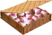 Wooden Trinket Box | Heart Hollow Pattern Storage Container | Multipurpose Assembly Container with Lid for Keepsake, Accessories