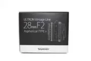 VOIGTLANDER Ultron Vintage Line 28mm F2 Aspherical Type II VM Lens Silver New