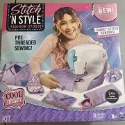 Stitch N Style Kids Mini Electric Sewing Machine By Cool Maker Brand New Sealed
