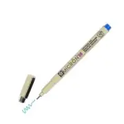 Sakura Pigma Micron Pen .50mm (size 08) Blue Office School Art Archive Cartoon