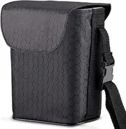 Car Versatile Hanging Leather Trash Can, Environmental Protection Trash Box Large Capacity Waterproof Seal, Apply to All Kinds of Vehicles