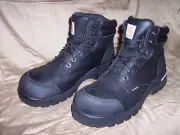 Mens 13 Black Carhartt Boots Rugged Flex 6" Work boots Composite Toe CSA Shoes