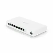 Ubiquiti UISP Router, 8-Port GbE Ports w/ 27V Passive PoE, For MicroPoP Applications, 110W PoE Budget, Fanless