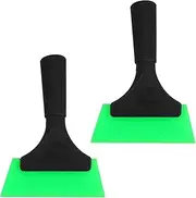 MAGICLULU 2Pcs Car Film Wrap Scraper Durable Vinyl Squeegee for Auto Sticker Application Gentle Surfaces Stylish Colors for Car Windows and Bodies Cleaning