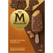 Magnum Honeycomb Crunch Ice Cream Sticks 4 pack
