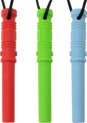 Sensory Chew Necklace Bundle for Boys Girls Kids,Oral Sensory Chew Toys,Chewing