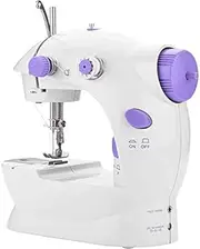 Mini Automatic Portable Electric Sewing Machine Compact Double Speeds Control Double Thread Electric Household Sewing Machine