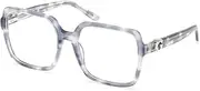 [GUESS] GU50228 092 Shiny Blue 56/18/140 Women's Glasses, 092 Shiny Blue, 56/18/140
