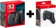 Nintendo Switch 2 Console + Pro Controller Bundle June 5th Release ✅ Presale