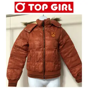 二手專櫃品牌top girl羽絨外套