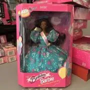 NIB 1993 Mattel Birthday Barbie AA 11334