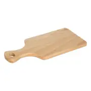 1x Wooden Chopping Board with Handle 34cm x 16cm Kitchen Food Cutting Boards