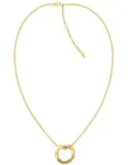 [Calvin Klein] 35000307 Steel Pendant Necklace in Gold