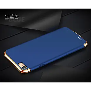 小豬 蘋果背充 IPhone i8/i8+/i7/i7+/I6/I6＋無下巴背夾 背殼式 行動電源 手機殼 輕薄充電背蓋