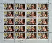 Raoul Wallenberg 20 x 32 Cent U.S. Postage Stamps 1997